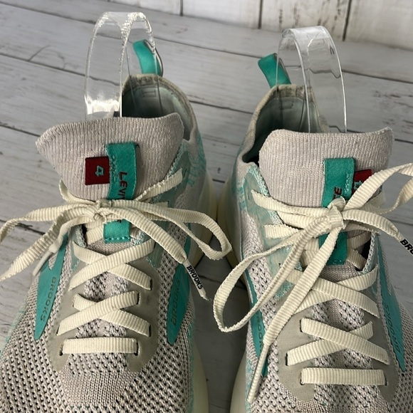 Brooks Levitate 4 Mint and Dove Gray Running Shoe - Picture 7 of 12